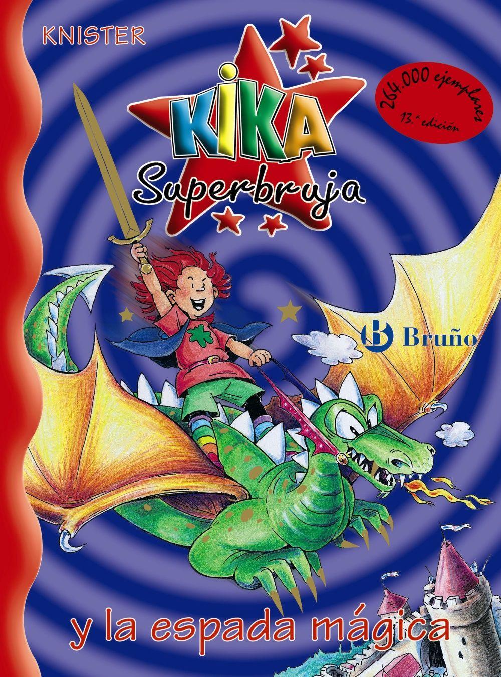 Vorderes Coverbild Kika Superbruja y la espada mágica