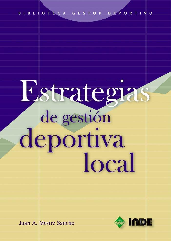 Vorderes Coverbild Estrategias de gestión deportiva local