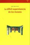 Vorderes Coverbild La difícil supervivencia de los museos
