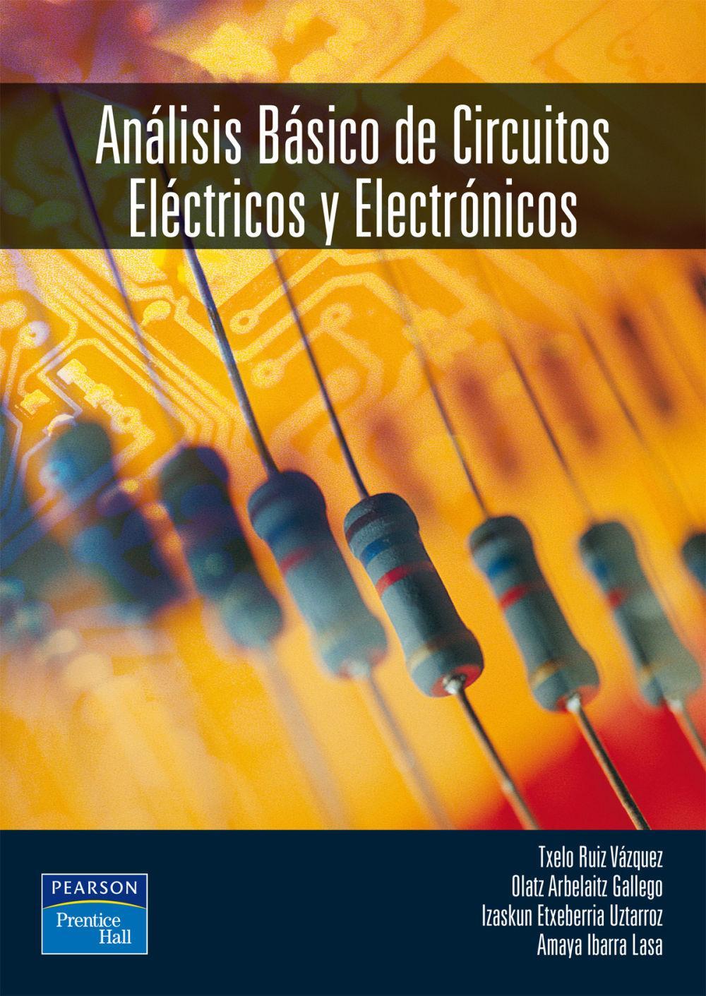 Vorderes Coverbild Análisis básico de circuitos eléctricos y electrónicos