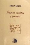 Vorderes Coverbild Nuevos escritos y poemas