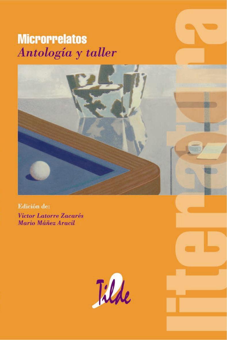 Vorderes Coverbild Antología y taller de microrrelatos