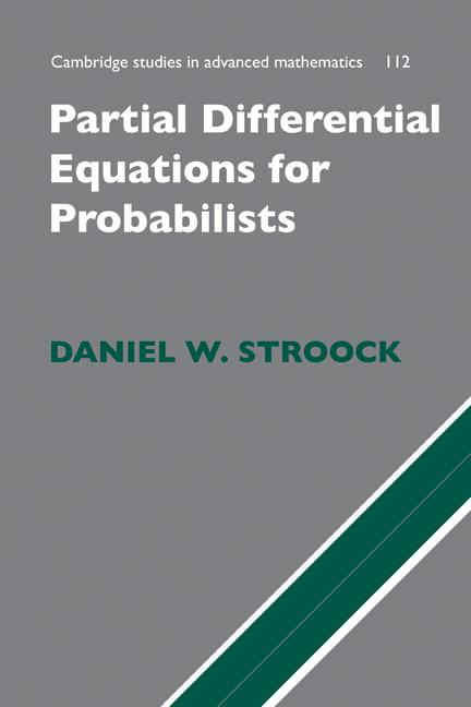 Vorderes Coverbild Partial Differential Equations for Probabilists