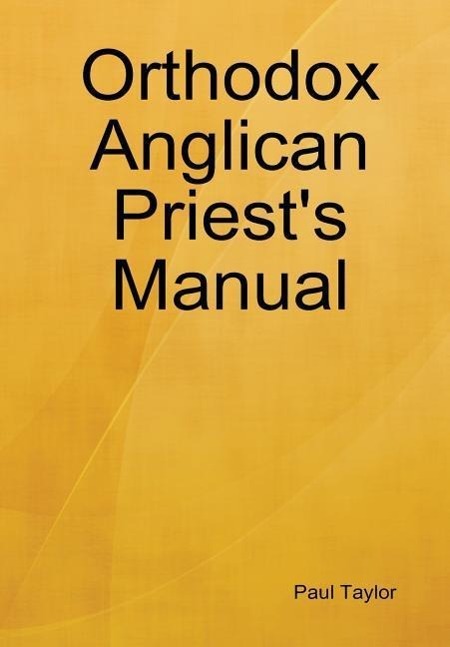 Vorderes Coverbild Orthodox Anglican Priest's Manual