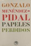 Vorderes Coverbild Papeles perdidos