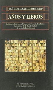 Vorderes Coverbild Años y libros