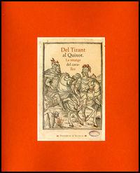 Vorderes Coverbild Del Tirant al Quixot : la imarge del cavaller