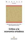 Vorderes Coverbild Crítica a la economía ortodoxa