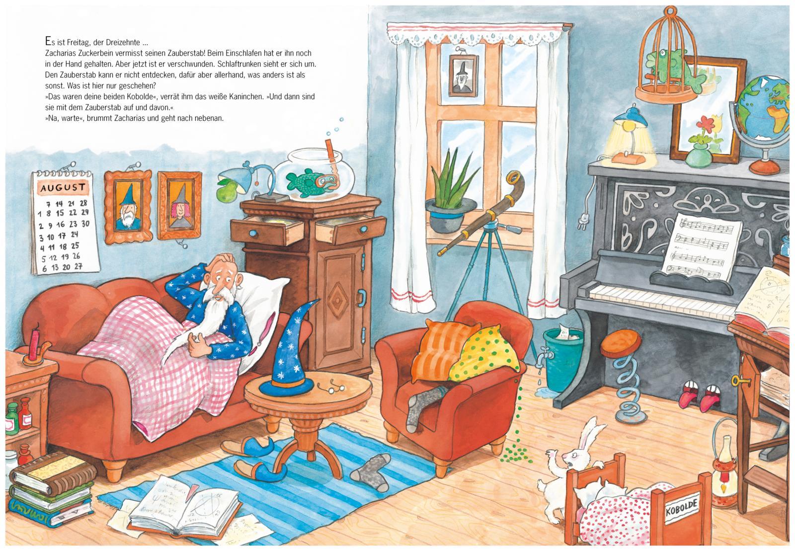 Beispielinhalt (Bild) Das 1.000 Fehler-Suchspaßbuch