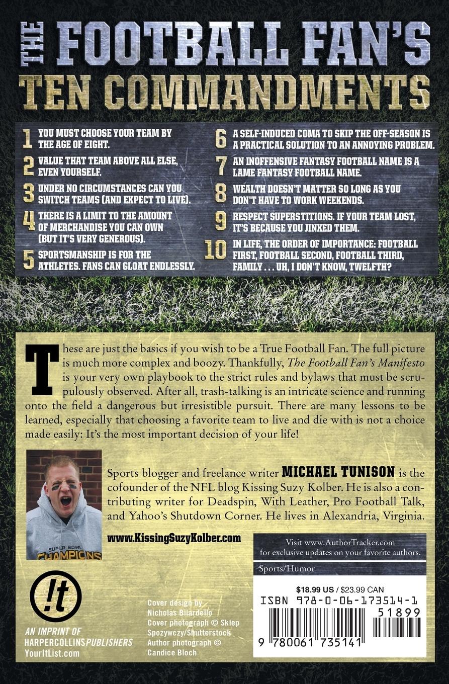 Rückseitencover The Football Fan's Manifesto