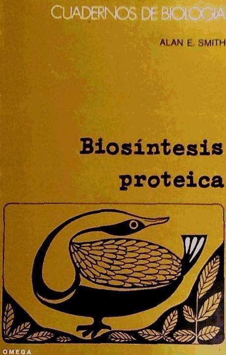 Vorderes Coverbild Biosíntesis proteica