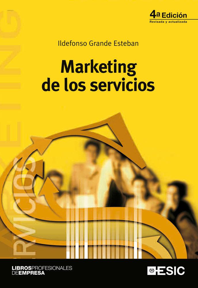 Vorderes Coverbild Marketing de los servicios