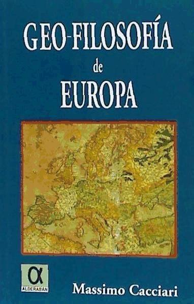 Vorderes Coverbild Geo-filosofía de Europa
