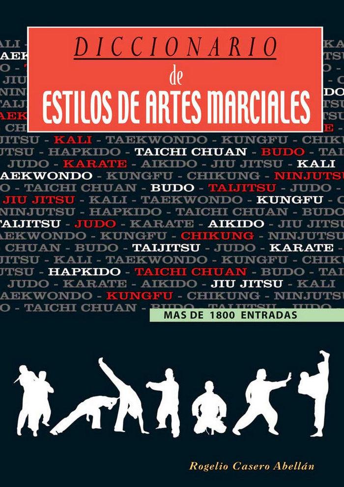 Vorderes Coverbild Diccionario de estilos de artes marciales