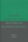 Vorderes Coverbild Breviario de filosofía práctica