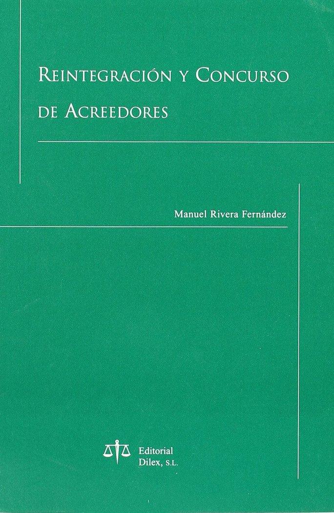 Vorderes Coverbild Reintegración y concurso de acreedores