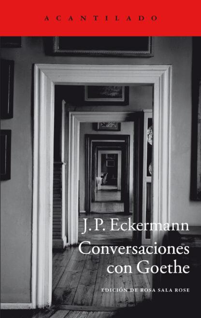 Vorderes Coverbild Conversaciones con Goethe