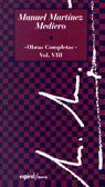 Vorderes Coverbild OBRAS COMPLETAS. VOL. 8