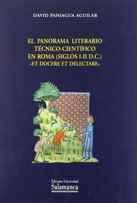 Vorderes Coverbild El panorama literario técnico-científico en Roma (siglos I-II d.C.) : "et docere et delectare"