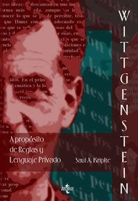 Vorderes Coverbild Wittgenstein : a propósito de reglas y lenguaje privado : una exposición elemental