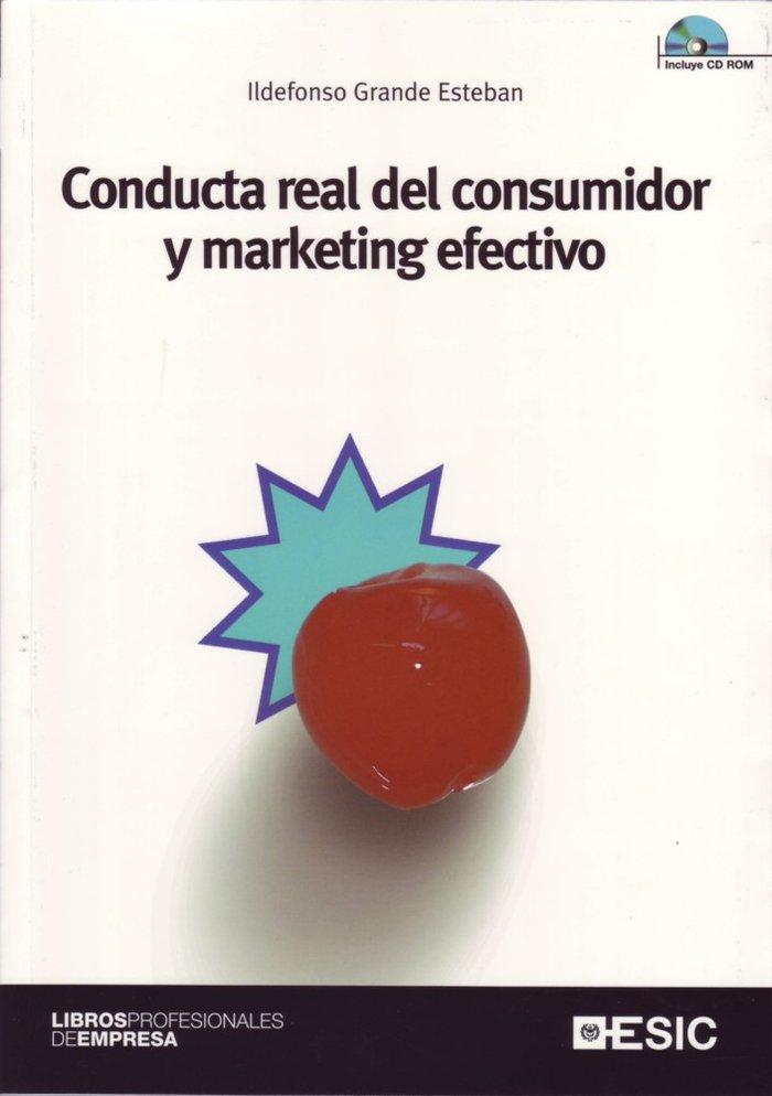 Vorderes Coverbild Conducta real del consumidor y marketing efectivo