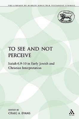Vorderes Coverbild To See and Not Perceive