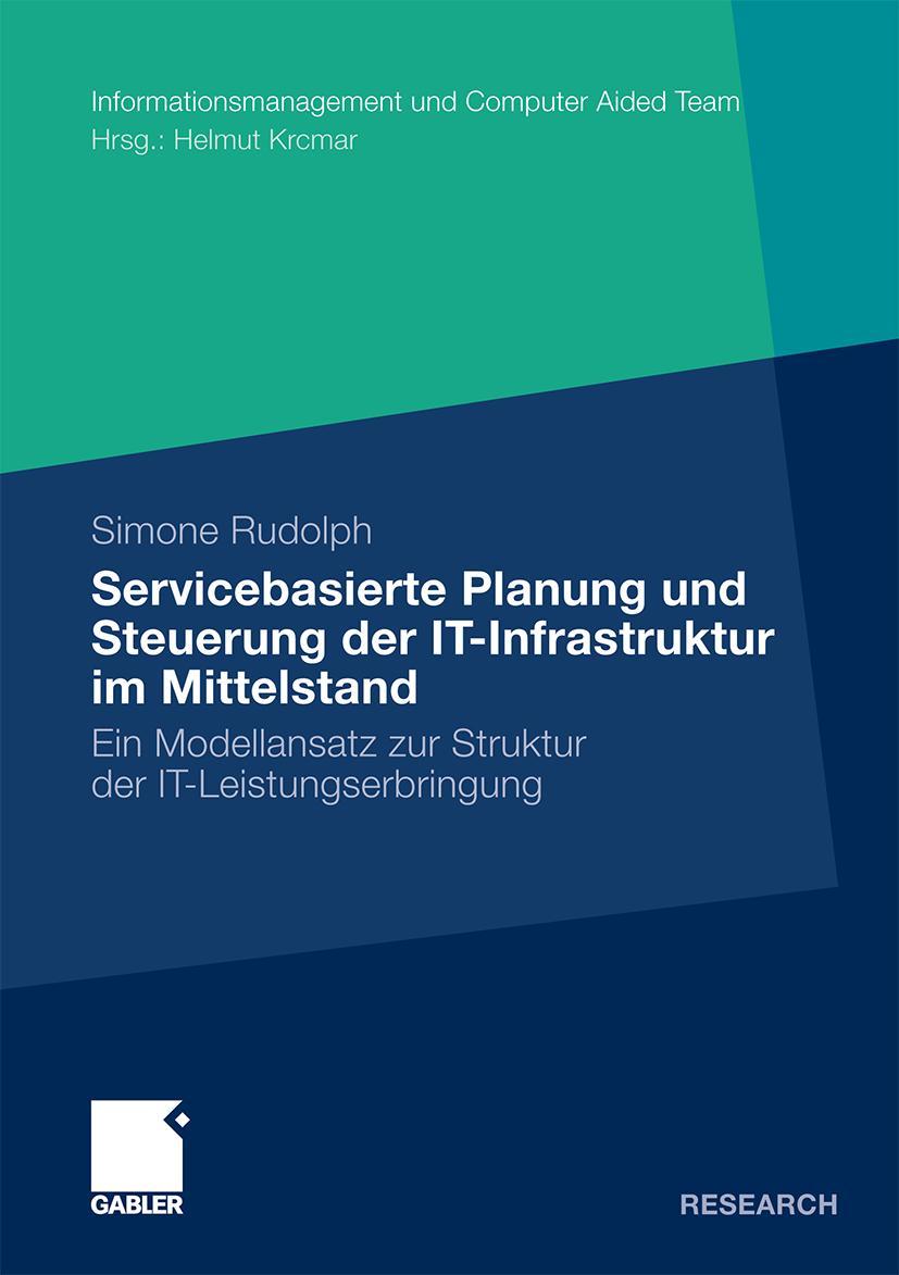 Vorderes Coverbild Servicebasierte Planung und Steuerung der IT-Infrastruktur im Mittelstand