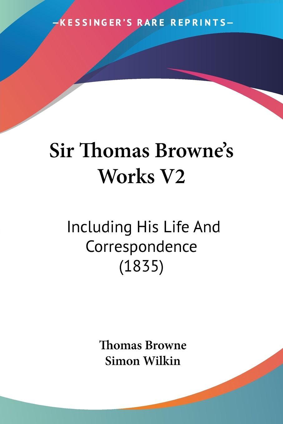 Vorderes Coverbild Sir Thomas Browne's Works V2