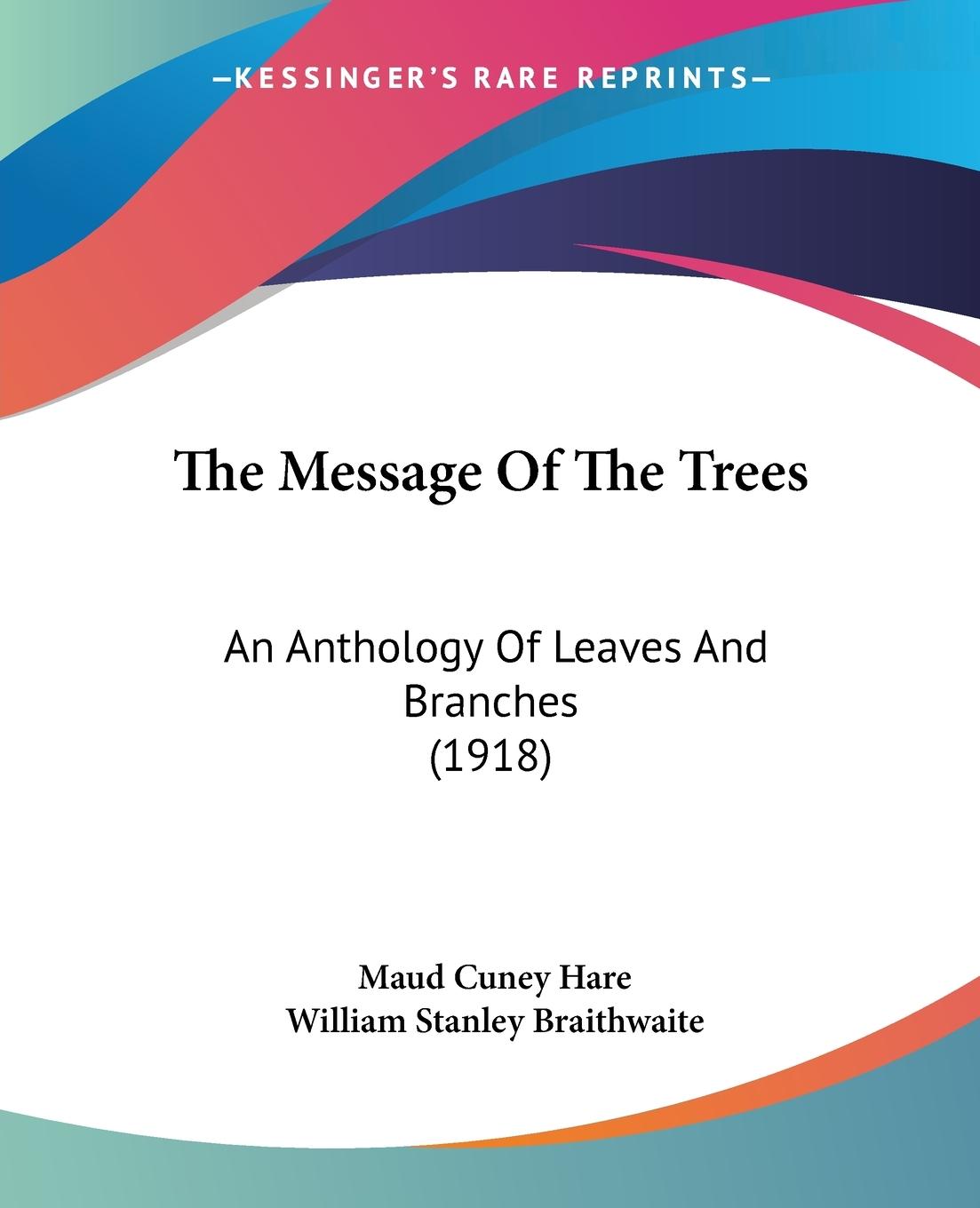 Vorderes Coverbild The Message Of The Trees