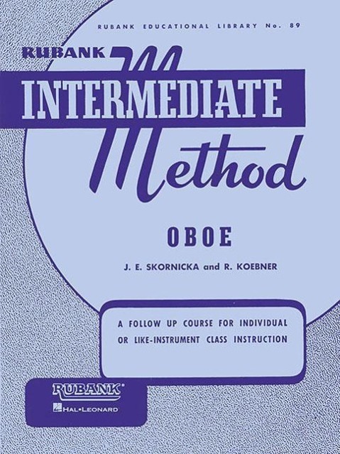 Vorderes Coverbild Rubank Intermediate Method - Oboe