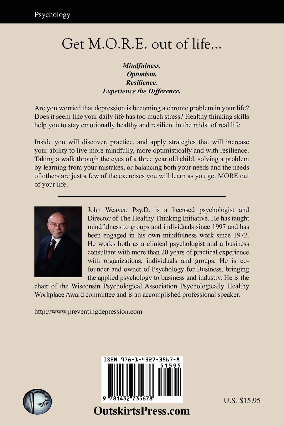 Rückseitencover The Prevention of Depression