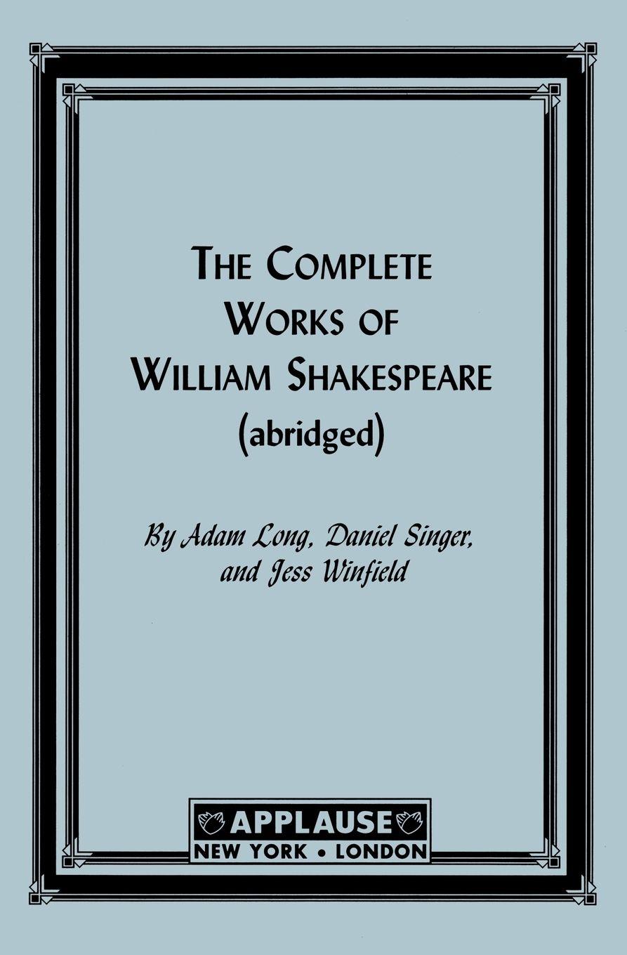 Vorderes Coverbild Complete Works Of William Shakespeare
