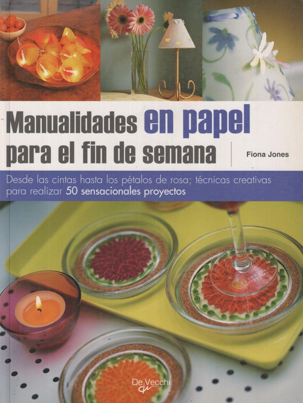 Vorderes Coverbild Manualidades en papel para el fin de semana