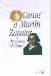 Vorderes Coverbild Cartas a Martín Zapater