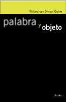 Vorderes Coverbild Palabra y objeto