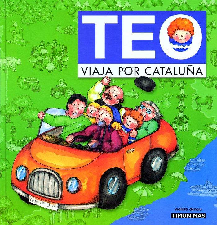 Vorderes Coverbild Teo viaja por Cataluña