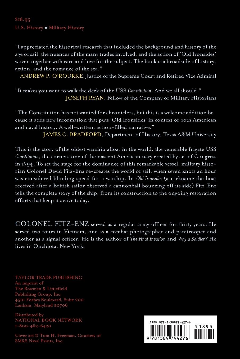 Rückseitencover Old Ironsides