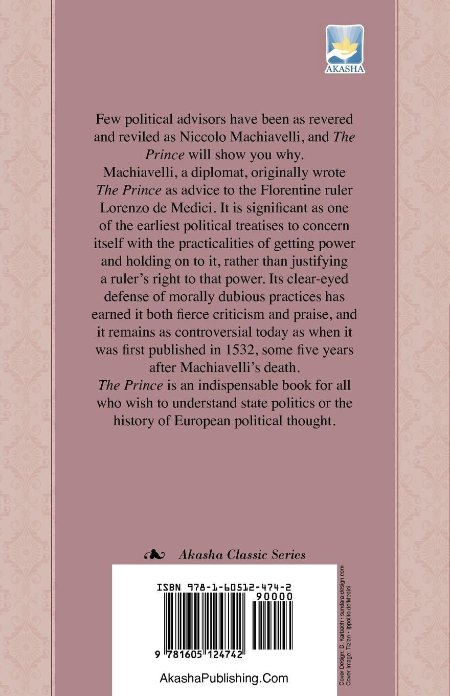 Rückseitencover The Prince