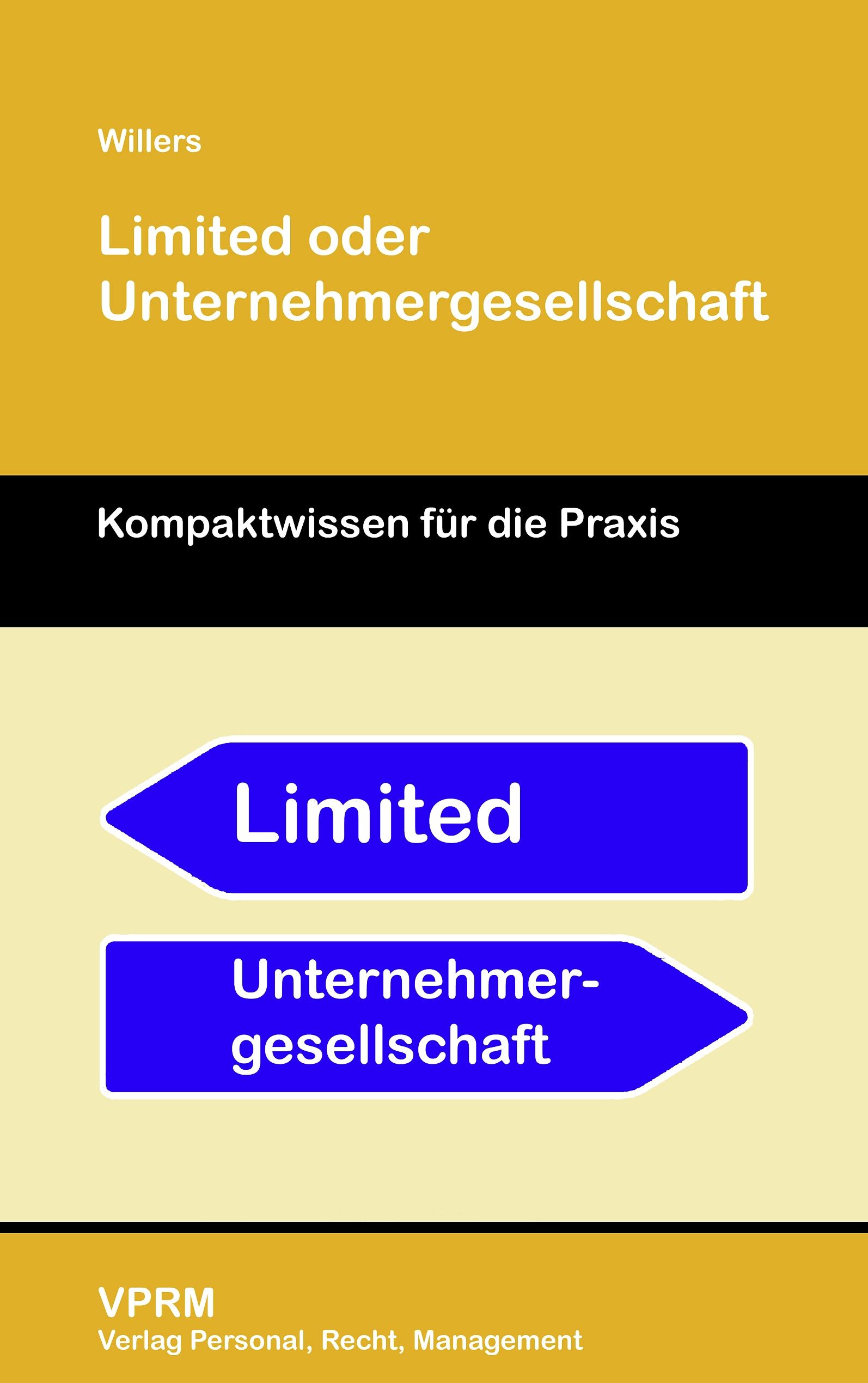 Vorderes Coverbild Limited oder Unternehmergesellschaft
