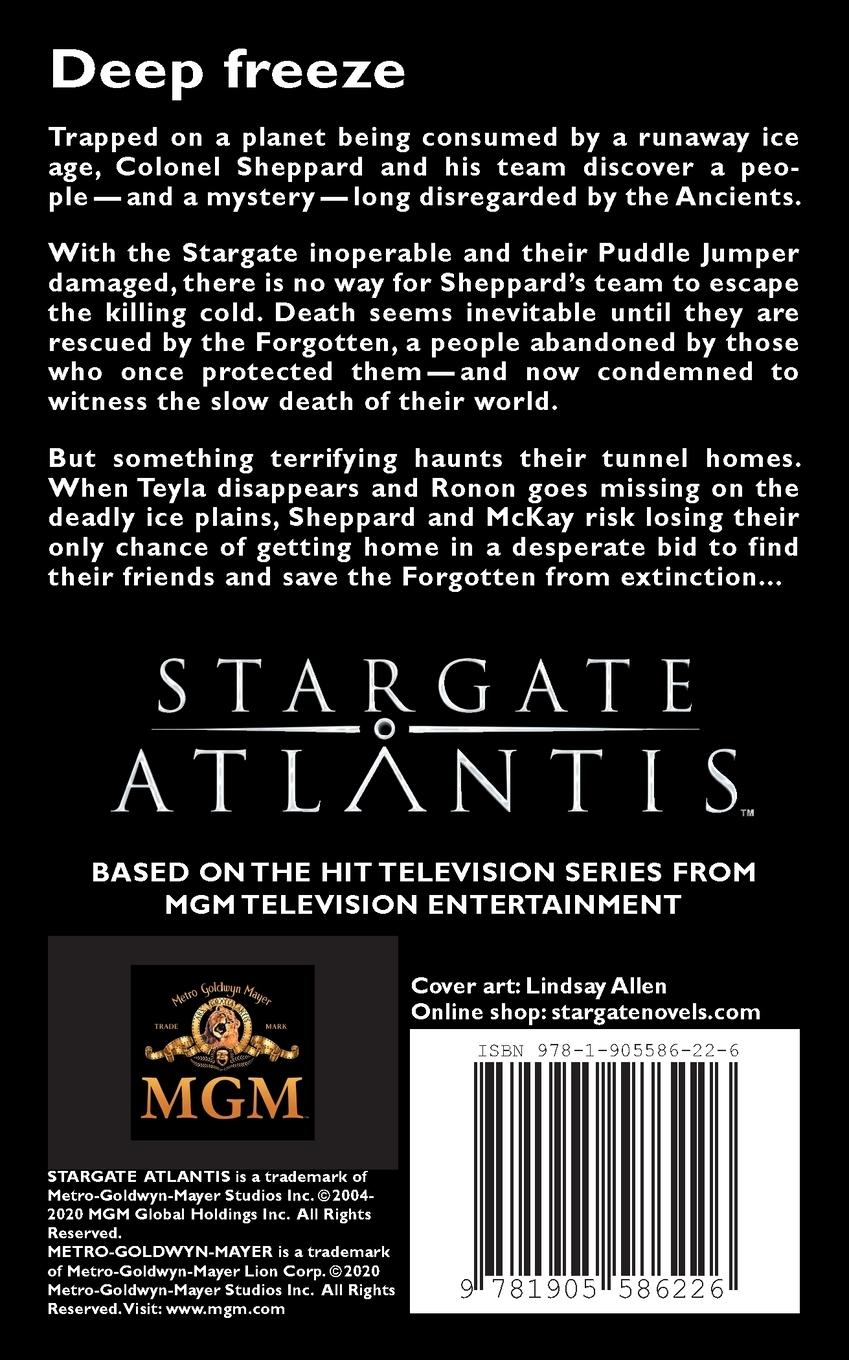 Rückseitencover STARGATE ATLANTIS Dead End
