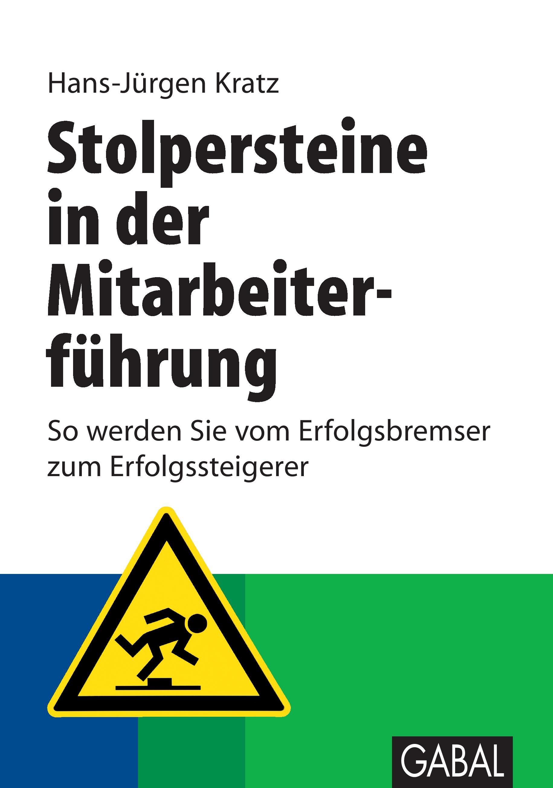 Vorderes Coverbild Stolpersteine in der Mitarbeiterführung