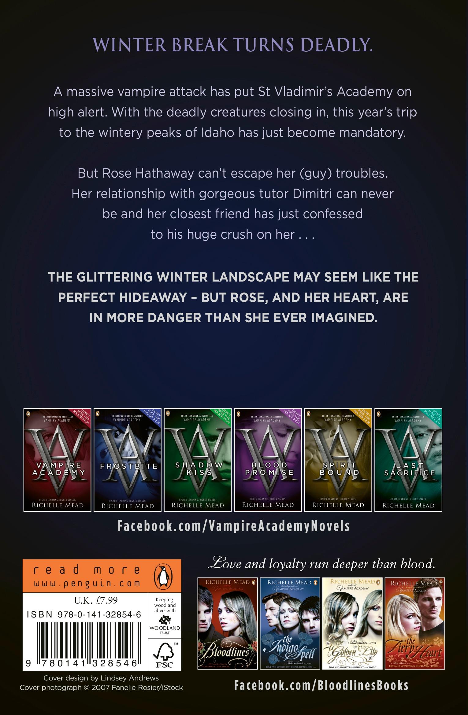 Rückseitencover Vampire Academy: Frostbite (book 2)