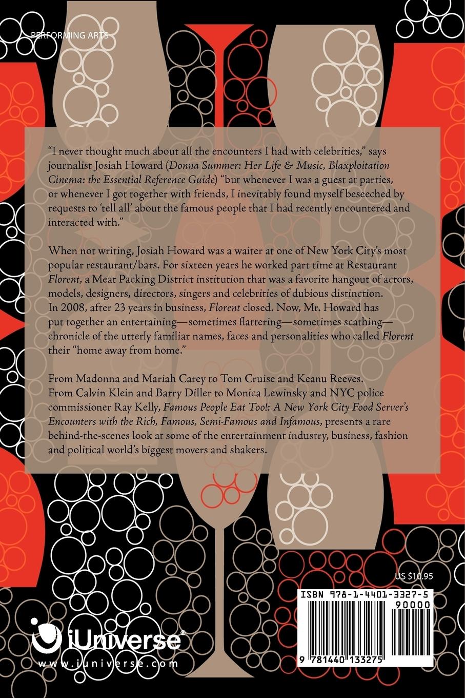 Rückseitencover Famous People Eat Too!