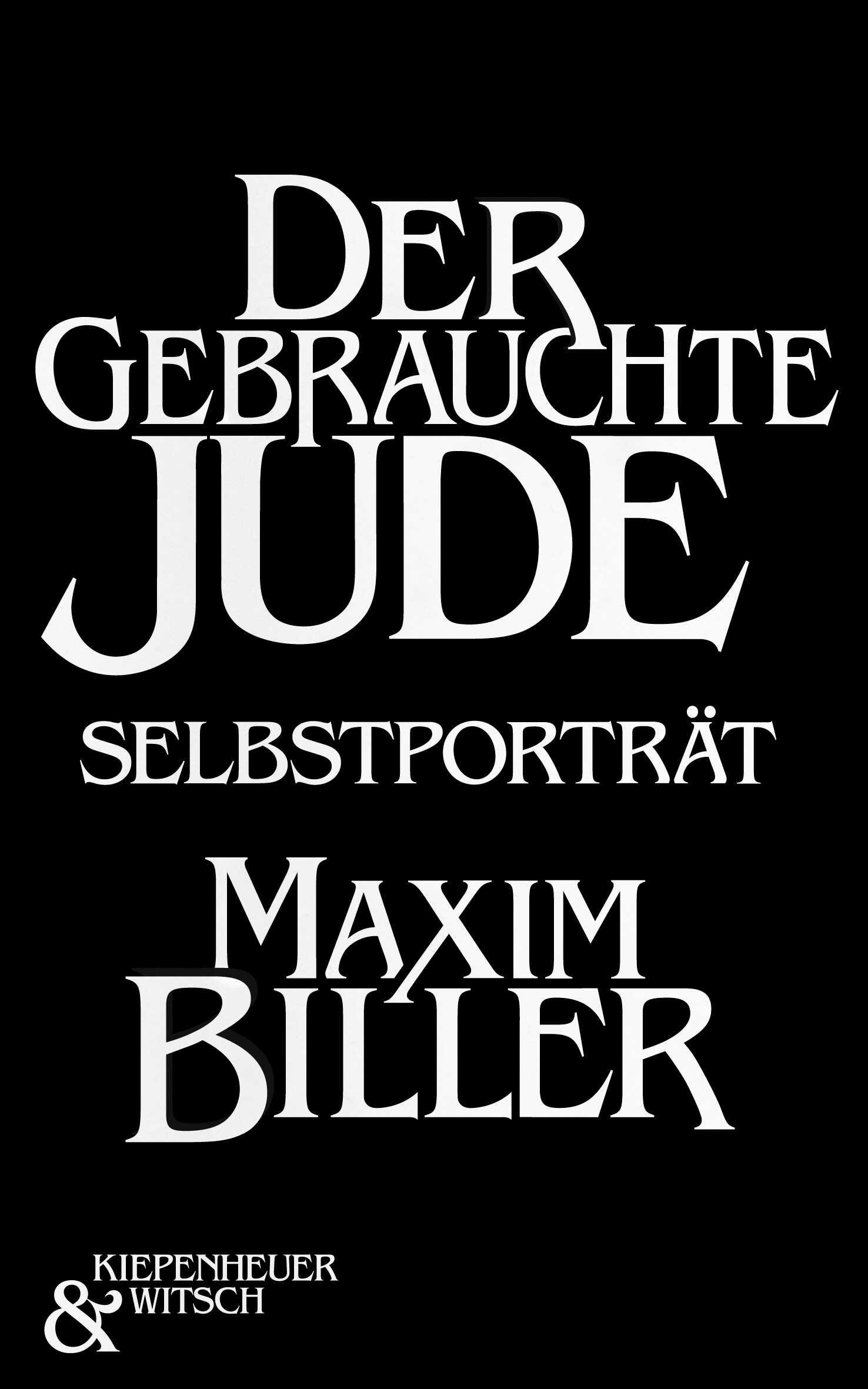 Vorderes Coverbild Der gebrauchte Jude