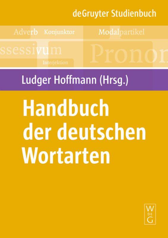 Vorderes Coverbild Handbuch der deutschen Wortarten