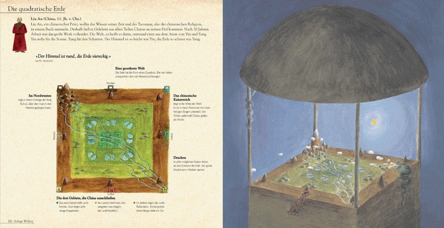 Beispielinhalt (Bild) Seit wann ist die Erde rund?