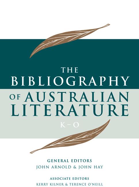 Vorderes Coverbild The Bibliography of Australian Literature