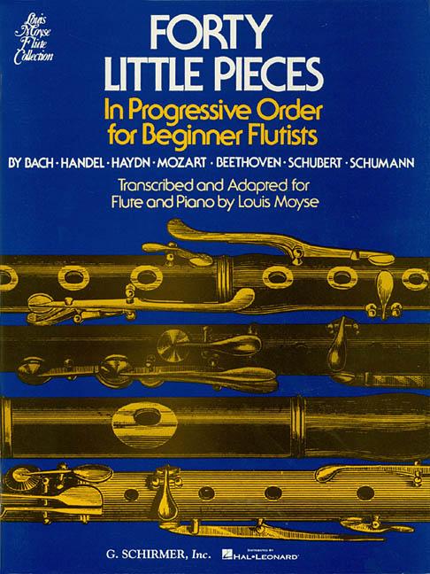 Vorderes Coverbild Forty (40) Little Pieces: For Flute & Piano