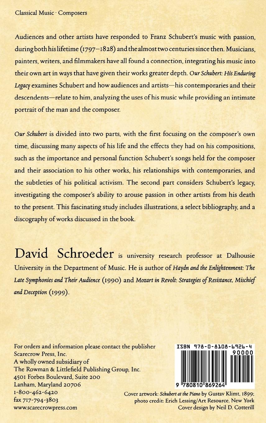 Rückseitencover Our Schubert