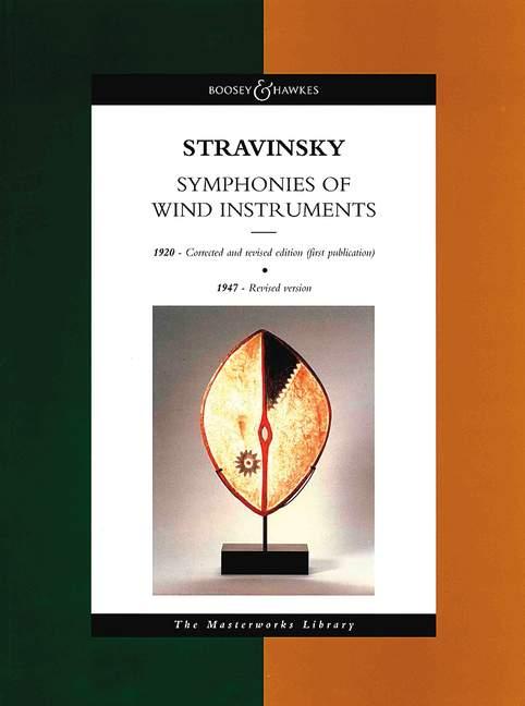 Vorderes Coverbild Stravinsky - Symphonies of Wind Instruments: The Masterworks Library (Study Score)